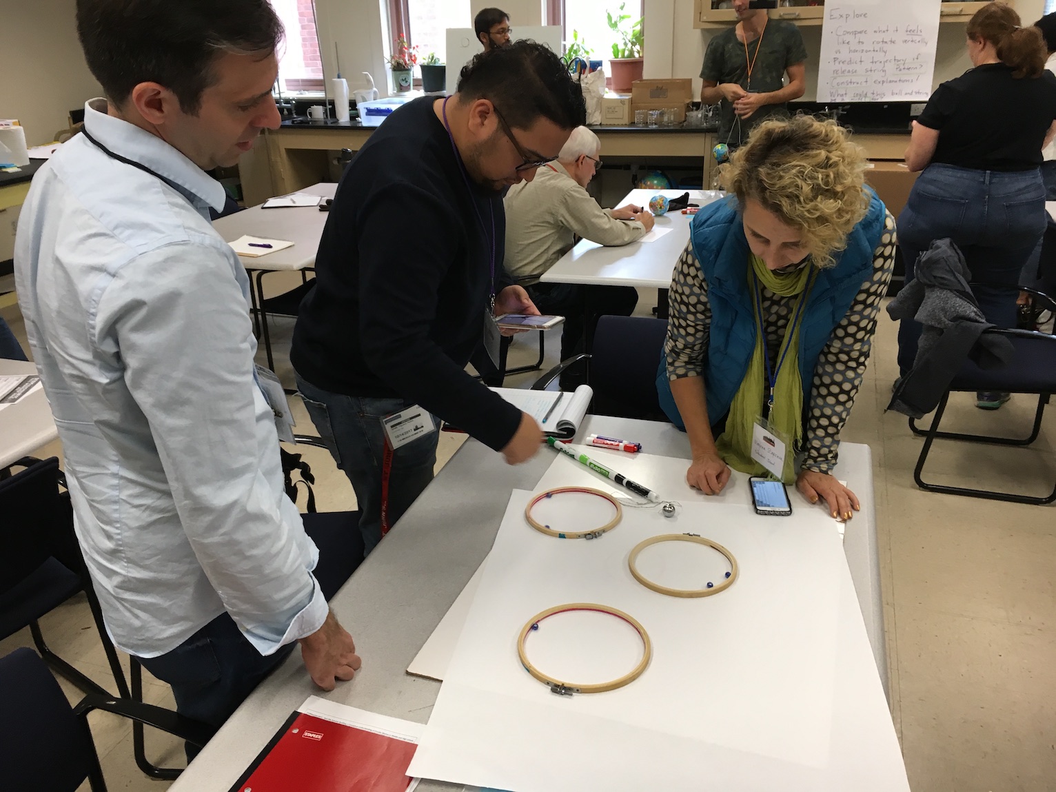 Designing for Discourse and Sensemaking in Physics Class