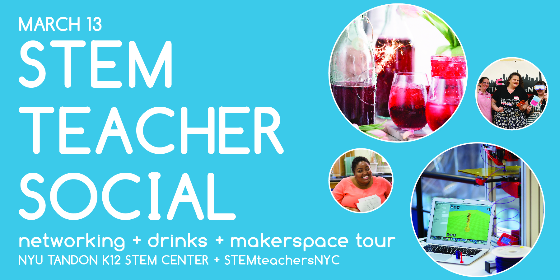 STEM Teacher Social at NYU!