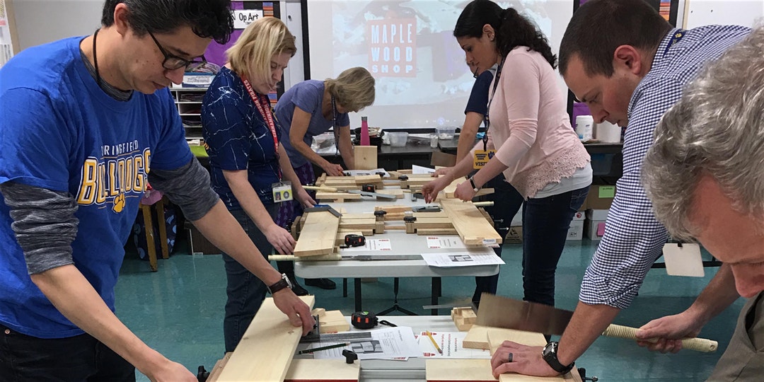 Creating in any Classroom! Woodworking for Teachers