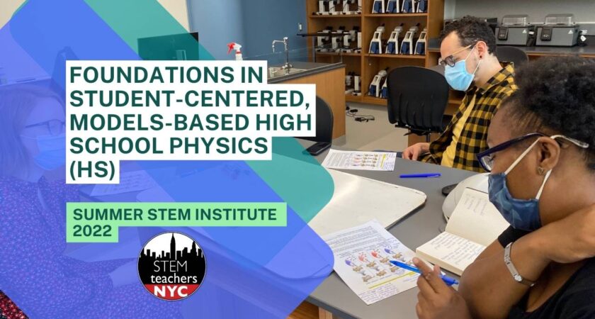 Foundations in Student-Centered, Models-Based High School Physics (HS)