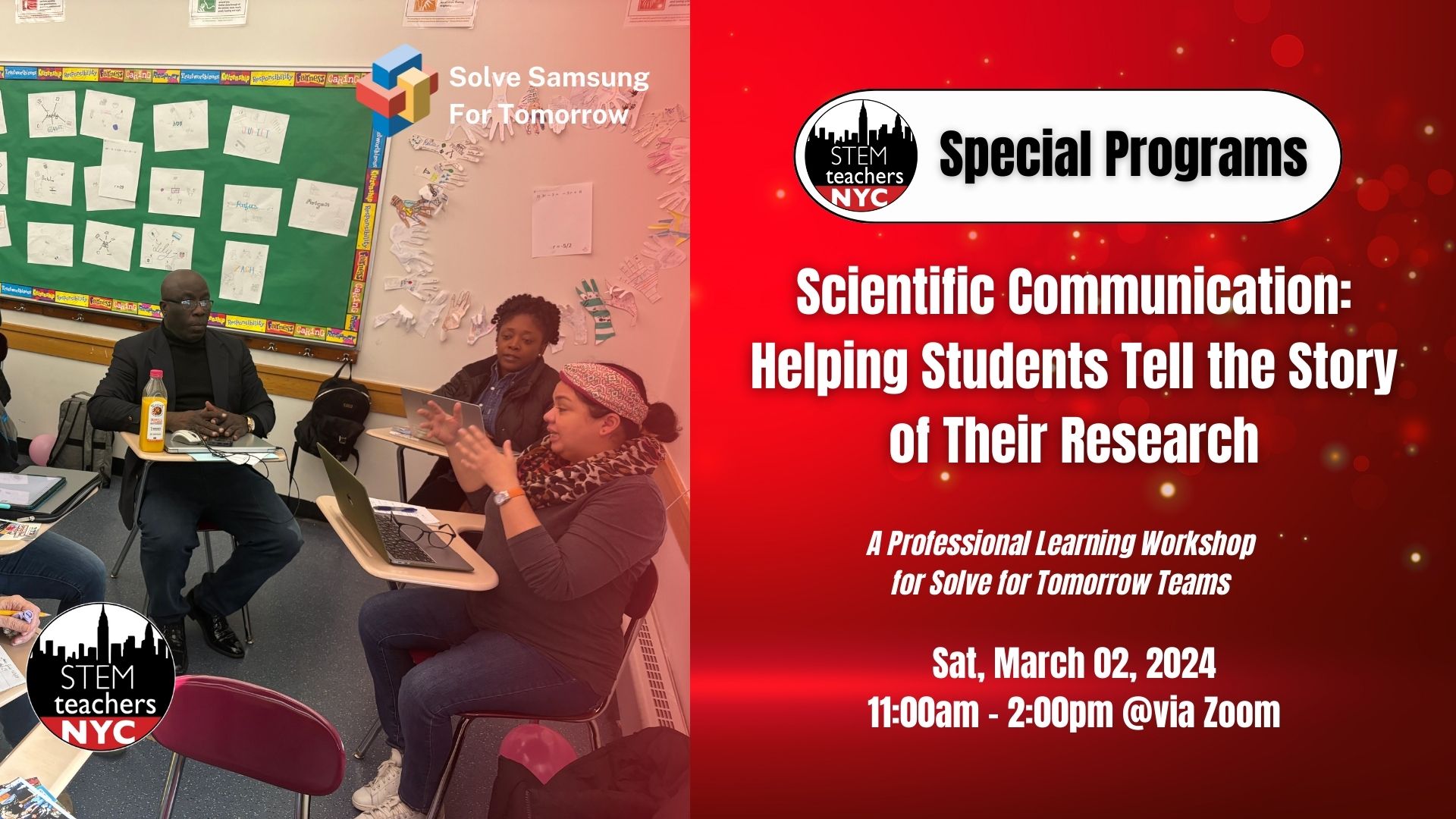 Scientific Communication: Helping Students Tell the Story of Their Research