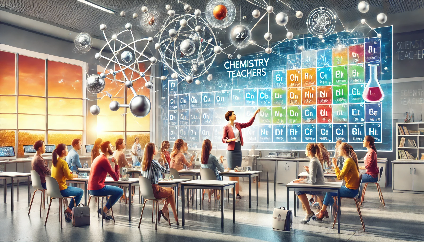 Cracking Chemistry: Exploring Student Mastery, Hands-On Projects, and Professional Growth