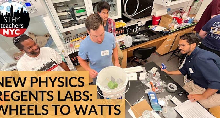 New Regents Physics Labs: Wheels to Watts