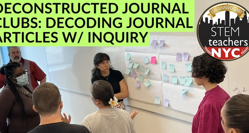 Deconstructed Journal Clubs: Decoding Journal Articles w/Inquiry!
