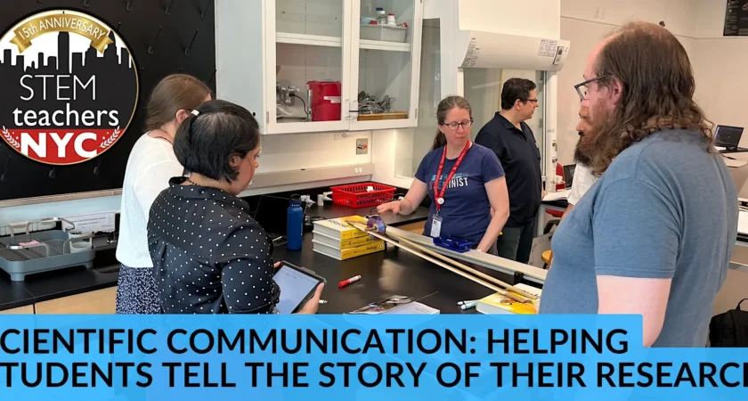 Scientific Communication: Helping Students Tell the Story of Their Research