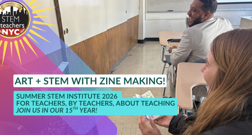 Art + STEM with Zine Making!