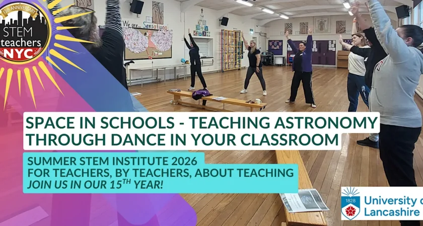 Space in Schools – Science and Dance in Your Classroom