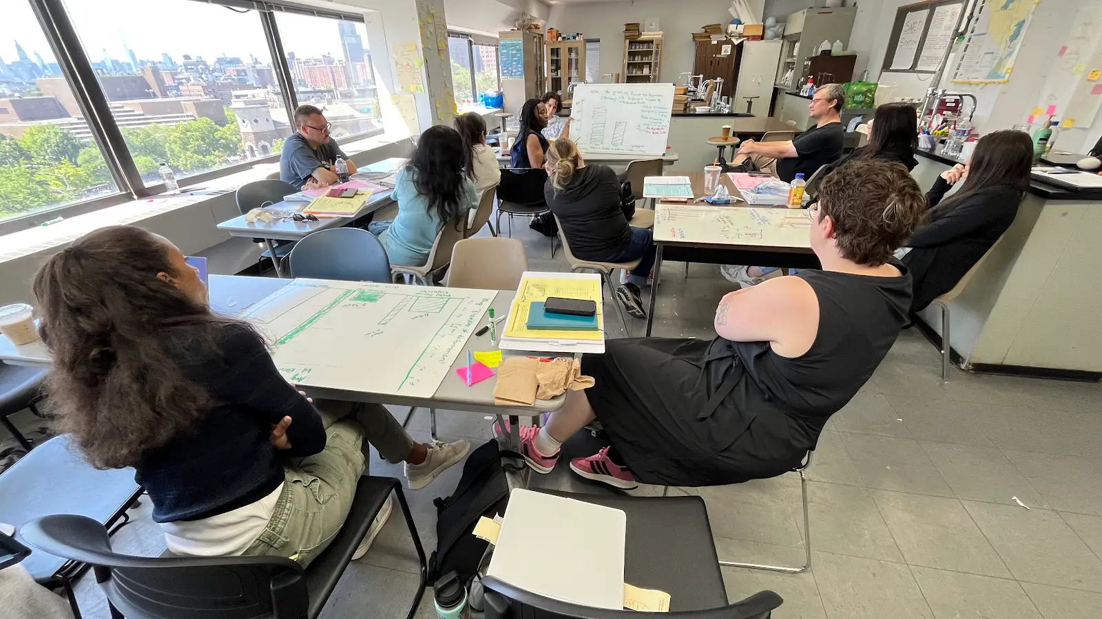 Educators participating in the Biology Regents Bootcamp
