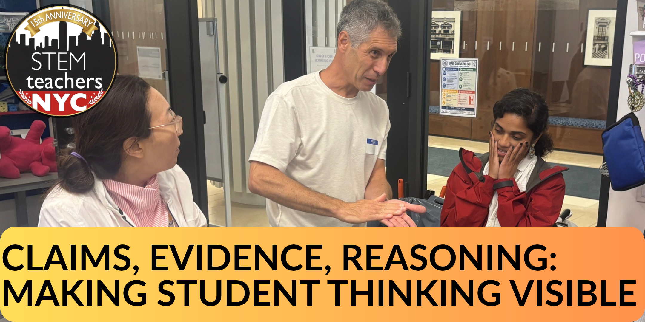 Claims, Evidence, Reasoning: Making Student Thinking Visible workshop